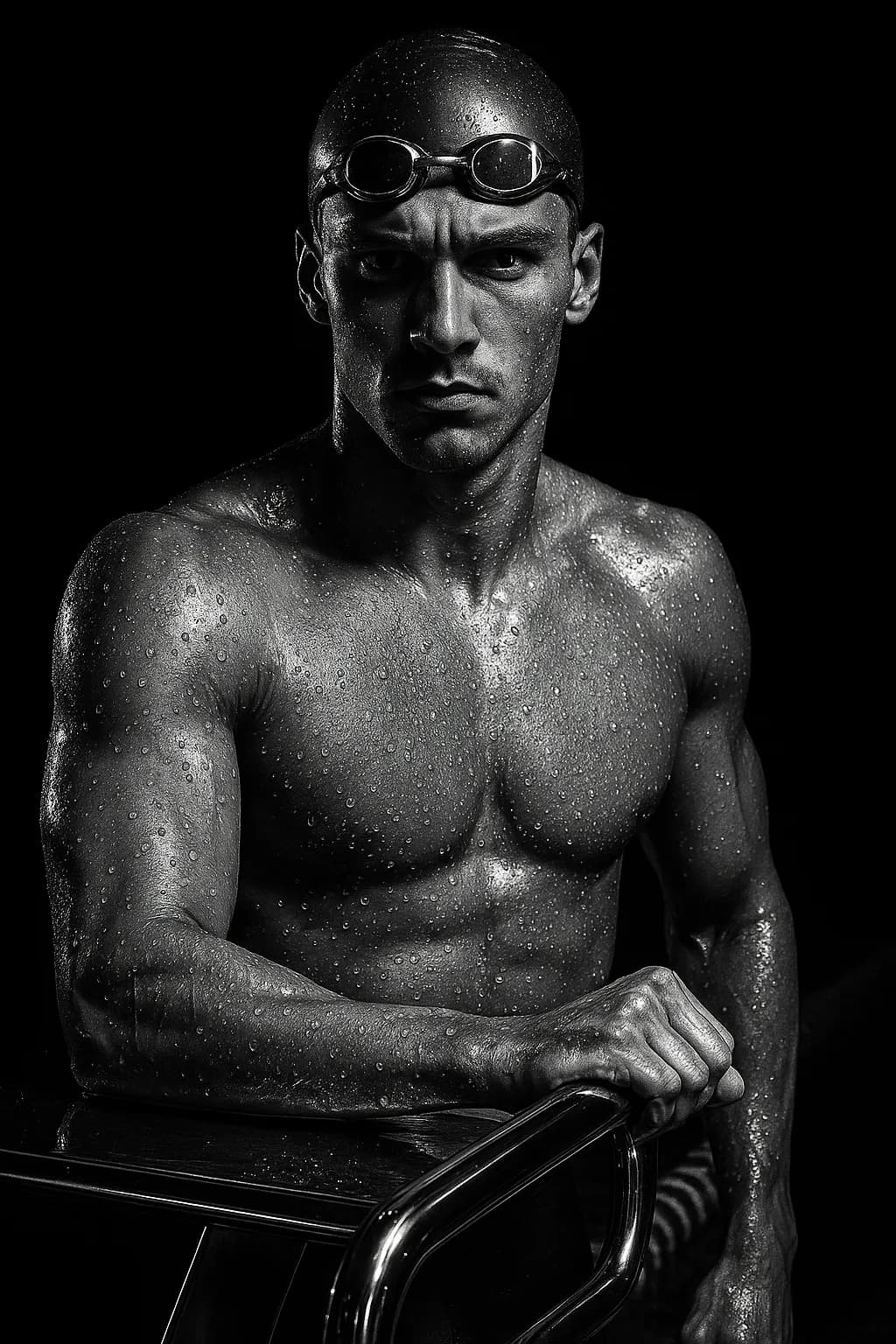 Portraitfoto von Antani Ivanov, Schwimmen, Bulgarien