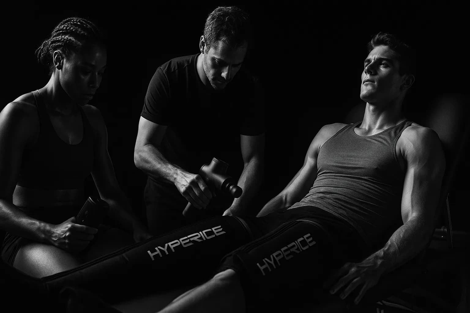 Hyperice-Technologie in der Enhanced Games Recovery Zone: Elite-Athleten erhalten Zugang zu Spitzentechnik